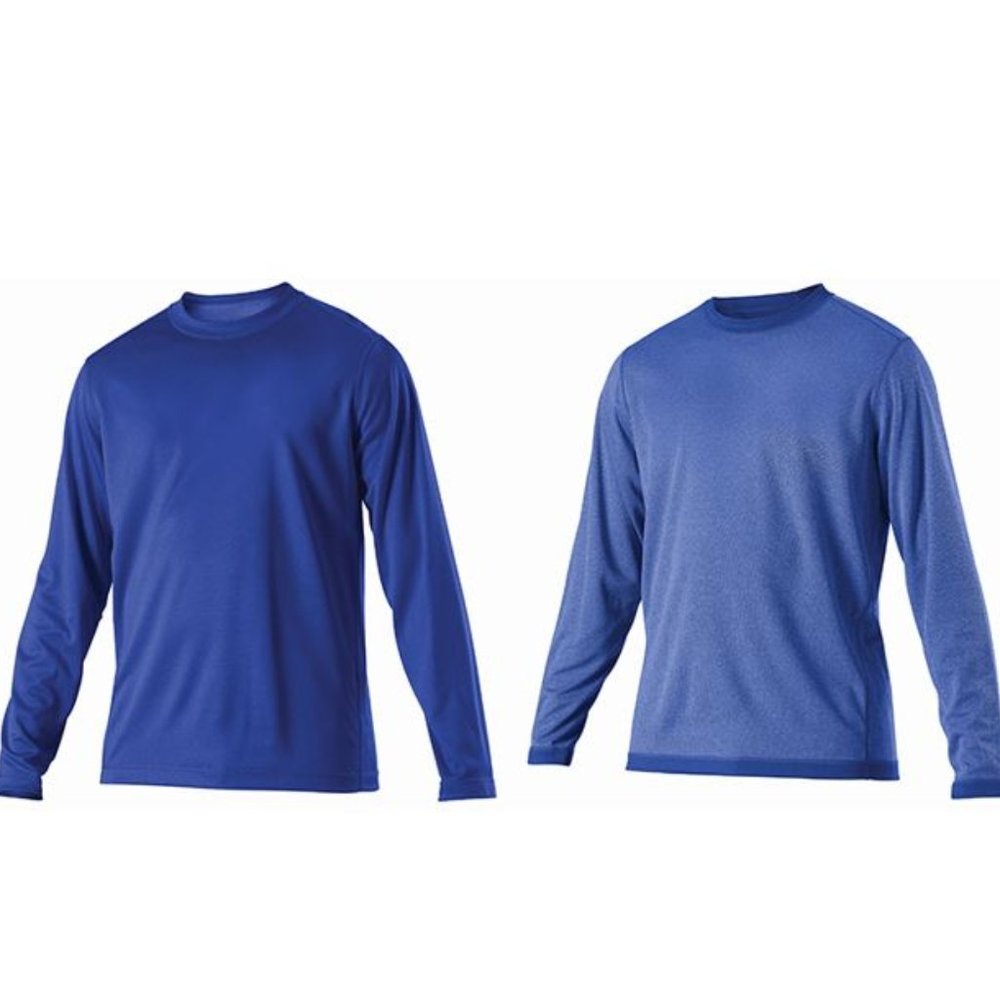 Alleson Long Sleeve Reversible Shirt Blue Size: XS